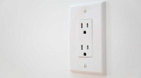 Multiple-slot outlet installed in a client’s house; installed as per electrical code outlet spacing